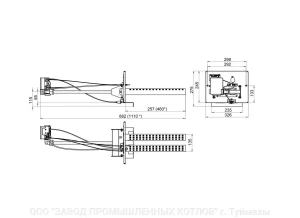 Газовая горелка ГГУ 40 кВт